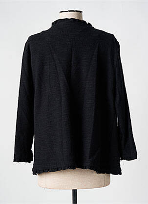 Veste casual col rond noir CREAM femme
