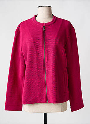 Veste casual col rond rose RABE femme
