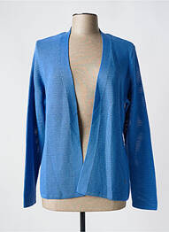 Gilet manches longues stretch bleu RABE femme