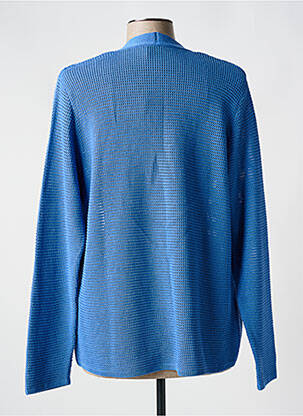 Gilet manches longues stretch bleu RABE femme