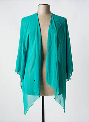 Gilet manches longues manches 3/4 vert RINASCIMENTO femme