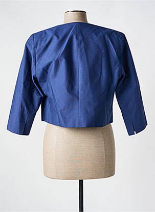 Boléro coupe cintrée bleu PAUSE CAFE femme