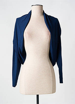 Gilet Manches 3/4 Rinascimento — Taille 38 (M), Bleu/vert/blanc, Occasion Très Bon état, Style Rock