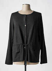 Gilet manches longues gris MAUD & SACHA pour femme seconde vue