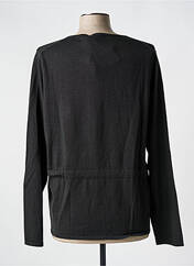 Gilet manches longues gris MAUD & SACHA pour femme seconde vue