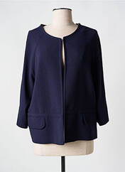 Veste chic bleu CHRISTINE LAURE pour femme seconde vue
