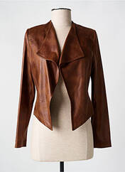 Veste chic marron MISS TIC pour femme seconde vue