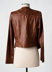 Veste chic marron MISS TIC pour femme seconde vue