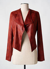 Veste chic orange MISS TIC pour femme seconde vue