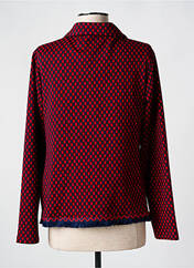 Veste chic rouge POUPÉE CHIC BY MERCEDES DE MIGUEL pour femme seconde vue