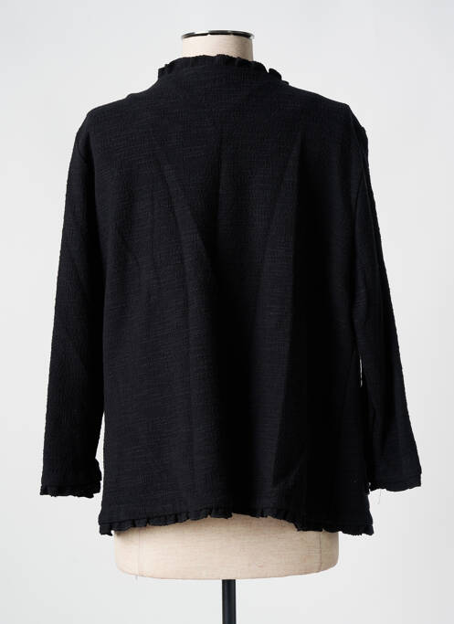 Veste casual col rond noir CREAM femme