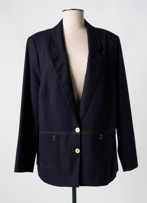 Blazer bleu CHRISTINE LAURE pour femme