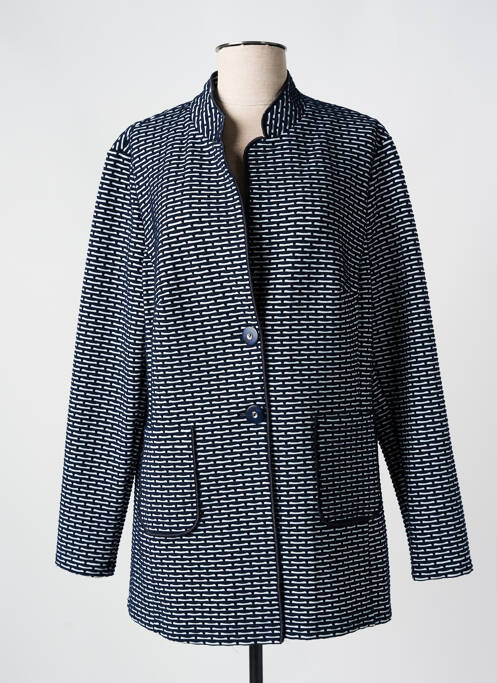 Blazer bleu FRANK WALDER pour femme