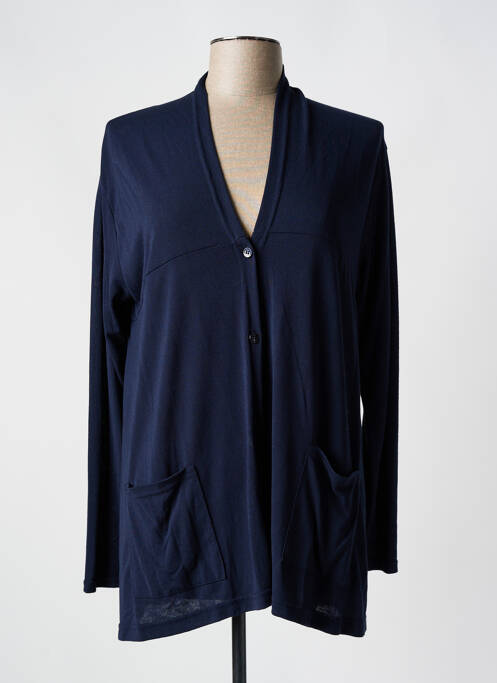 Gilet manches longues bleu MASAI pour femme