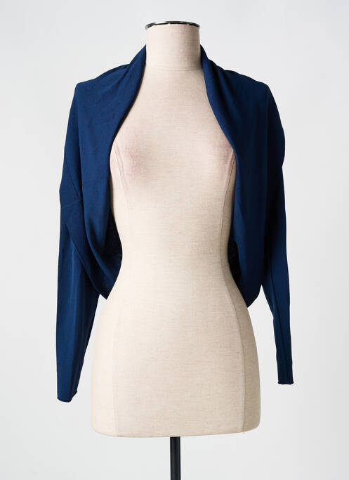 Gilet manches longues bleu RINASCIMENTO pour femme