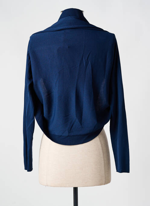 Gilet manches longues bleu RINASCIMENTO pour femme