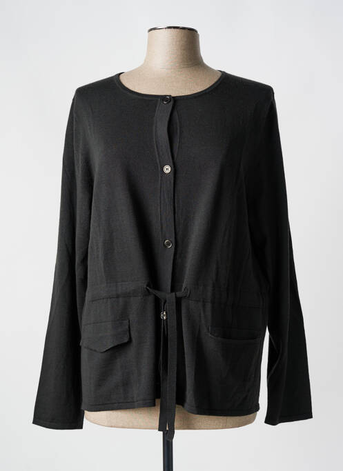 Gilet manches longues gris MAUD & SACHA pour femme