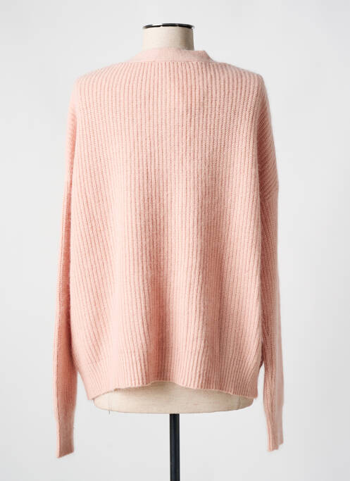 Gilet manches longues rose DIPLODOCUS pour femme