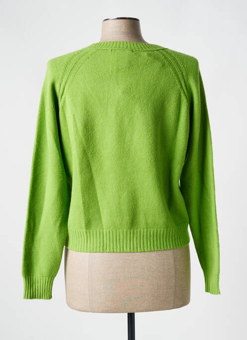 Gilet manches longues vert L'ATELIER D'ANNA pour femme