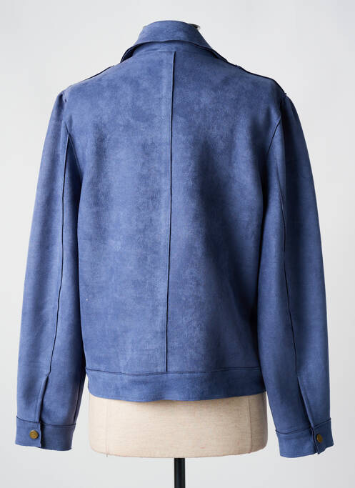 Veste casual bleu K-DESIGN pour femme