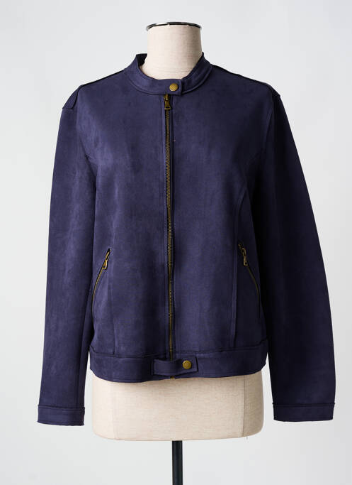 Veste casual bleu K-DESIGN pour femme