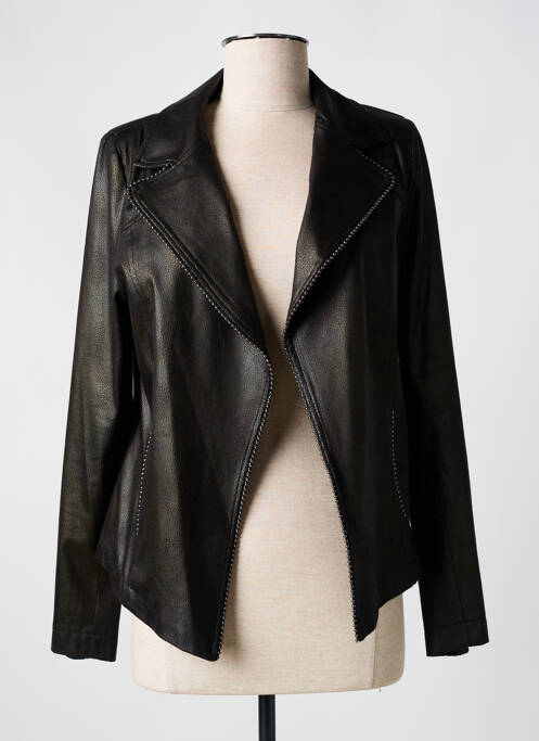 Veste casual noir MISS TIC pour femme