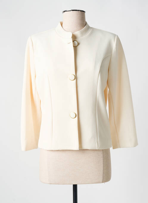 Veste chic beige K-DESIGN pour femme