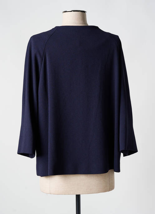 Veste chic bleu CHRISTINE LAURE pour femme