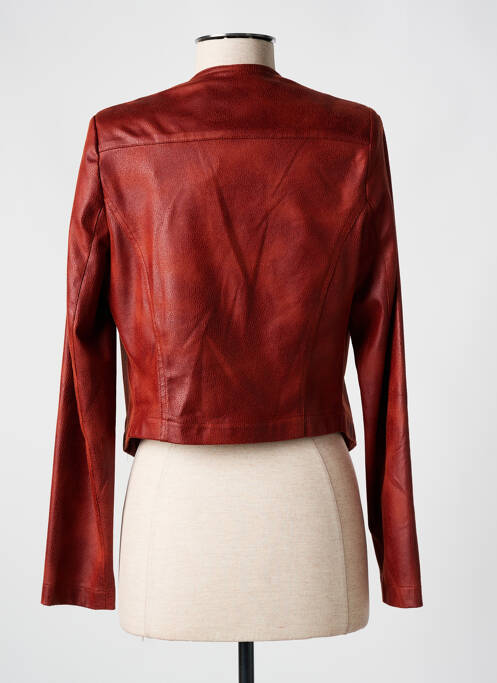 Veste chic orange MISS TIC pour femme