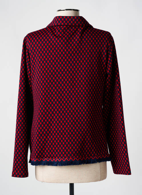Veste chic rouge POUPÉE CHIC BY MERCEDES DE MIGUEL pour femme