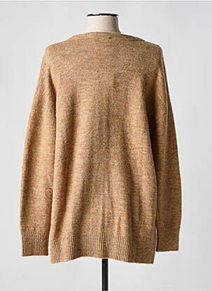 Gilet manches longues stretch marron DIPLODOCUS femme