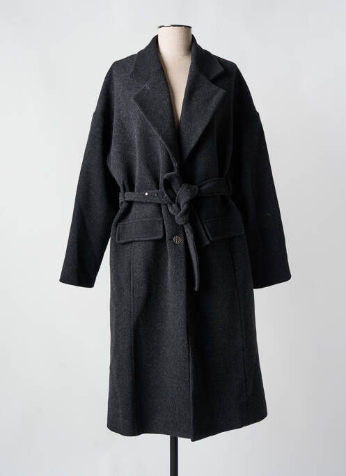 Manteau long gris EVA KAYAN pour femme