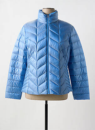 Doudoune poches sans capuche bleu JUNGE femme