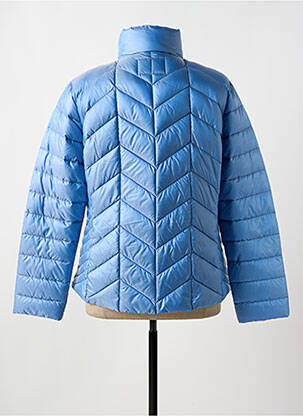 Doudoune poches sans capuche bleu JUNGE femme