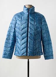 Doudoune poches sans capuche bleu JUNGE femme