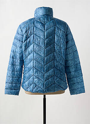 Doudoune poches sans capuche bleu JUNGE femme