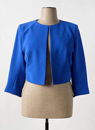 Boléro coupe cintrée bleu MICHAELA LOUISA femme