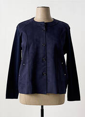 Veste casual bleu I.ODENA pour femme seconde vue