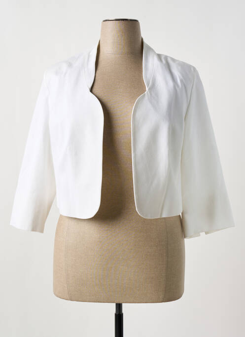 Boléro blanc PAUSE CAFE pour femme