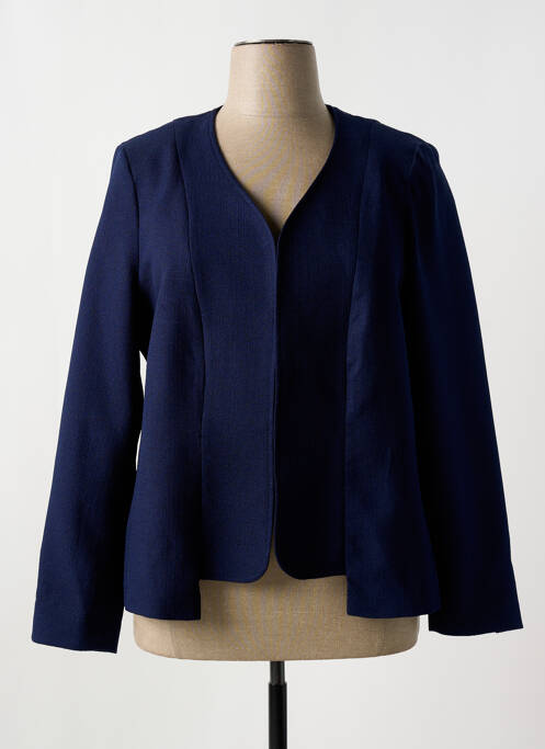 Veste casual bleu FRANCE RIVOIRE pour femme