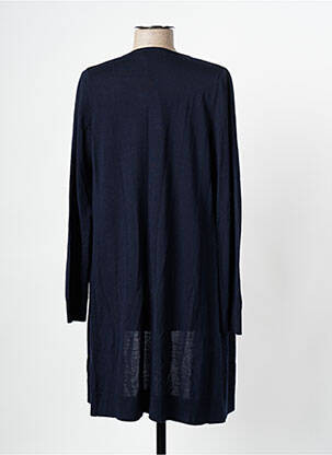 Gilet manches longues col v bleu MAUD & SACHA femme