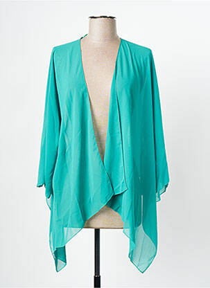 Gilet manches longues manches 3/4 vert RINASCIMENTO femme