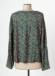 Blouse vert DIPLODOCUS pour femme seconde vue