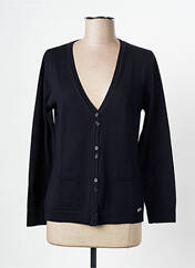 Gilet manches longues bleu DANEVA pour femme seconde vue