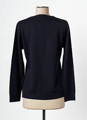 Gilet manches longues bleu DANEVA pour femme seconde vue