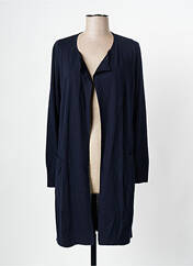 Gilet manches longues bleu MAUD & SACHA pour femme seconde vue