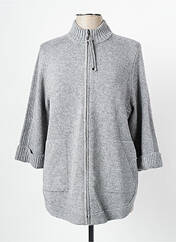 Gilet manches longues gris RABE pour femme seconde vue