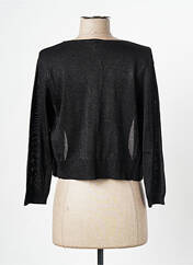 Gilet manches longues noir CREAM pour femme seconde vue