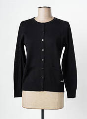 Gilet manches longues noir DANEVA pour femme seconde vue