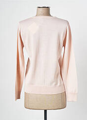Gilet manches longues rose DANEVA pour femme seconde vue